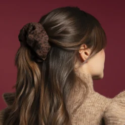 Oh My Hair Scrunchie Leopardo
