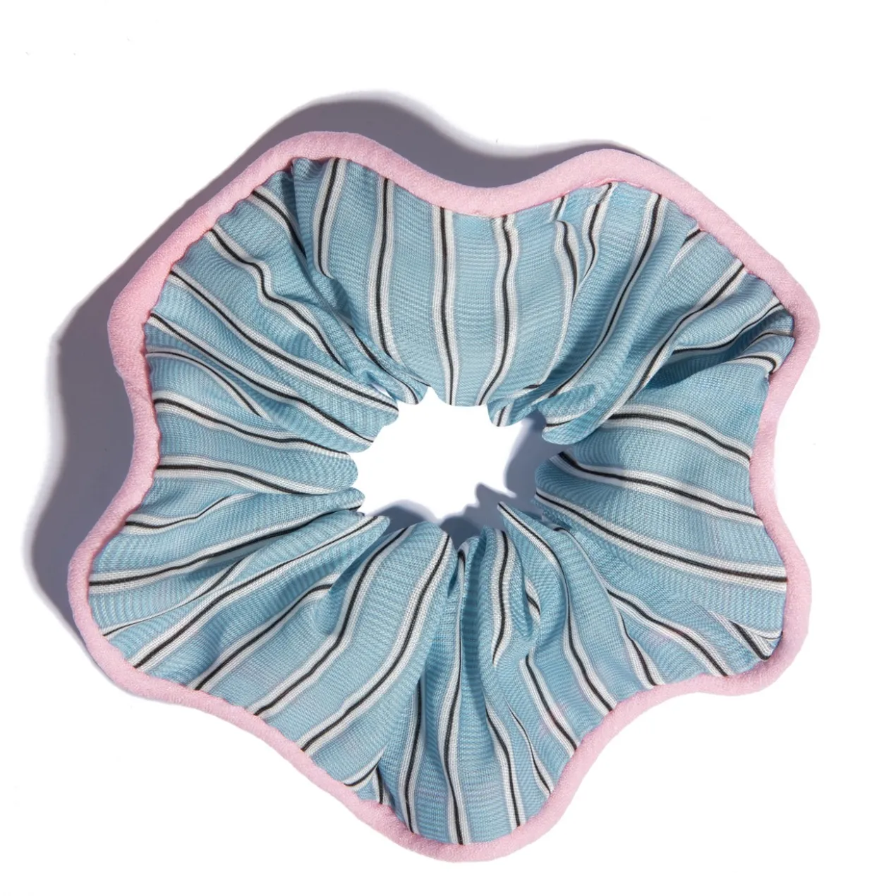 Oh My Hair Scrunchie às Riscas