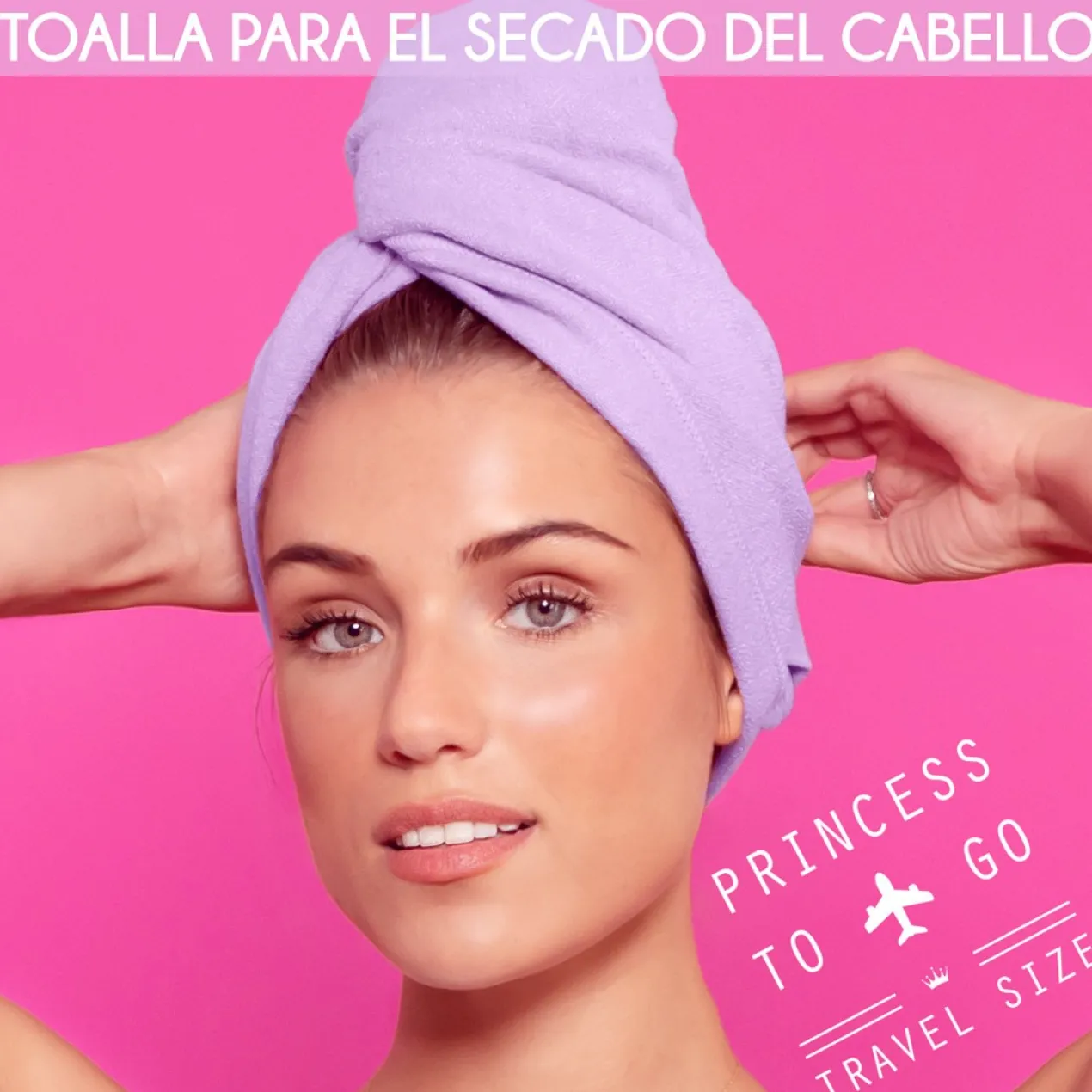Oh My Hair Toalha para Secagem do Cabelo Travel Size