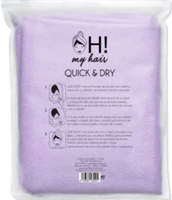Oh My Hair Toalha para Secagem do Cabelo Travel Size