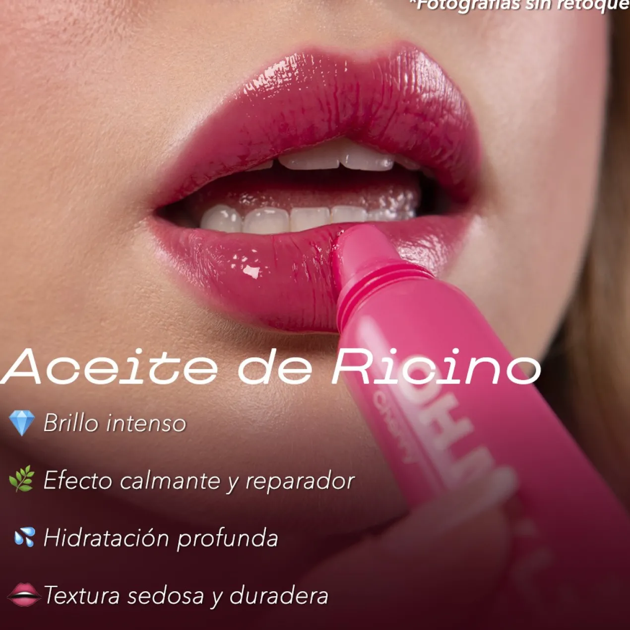 Oh My Lips Tinted Lip Gloss Cereja