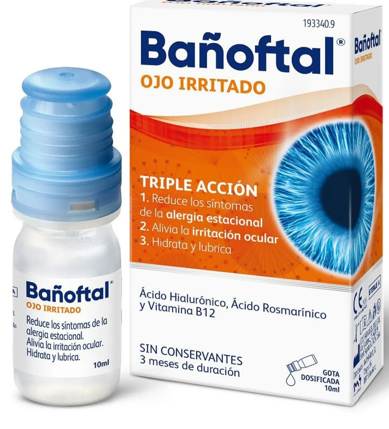 Olho Irritado Tripla Ação