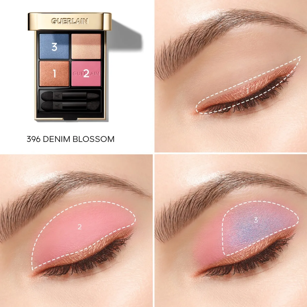 Ombres G Denim Blossom Sombra de Olhos