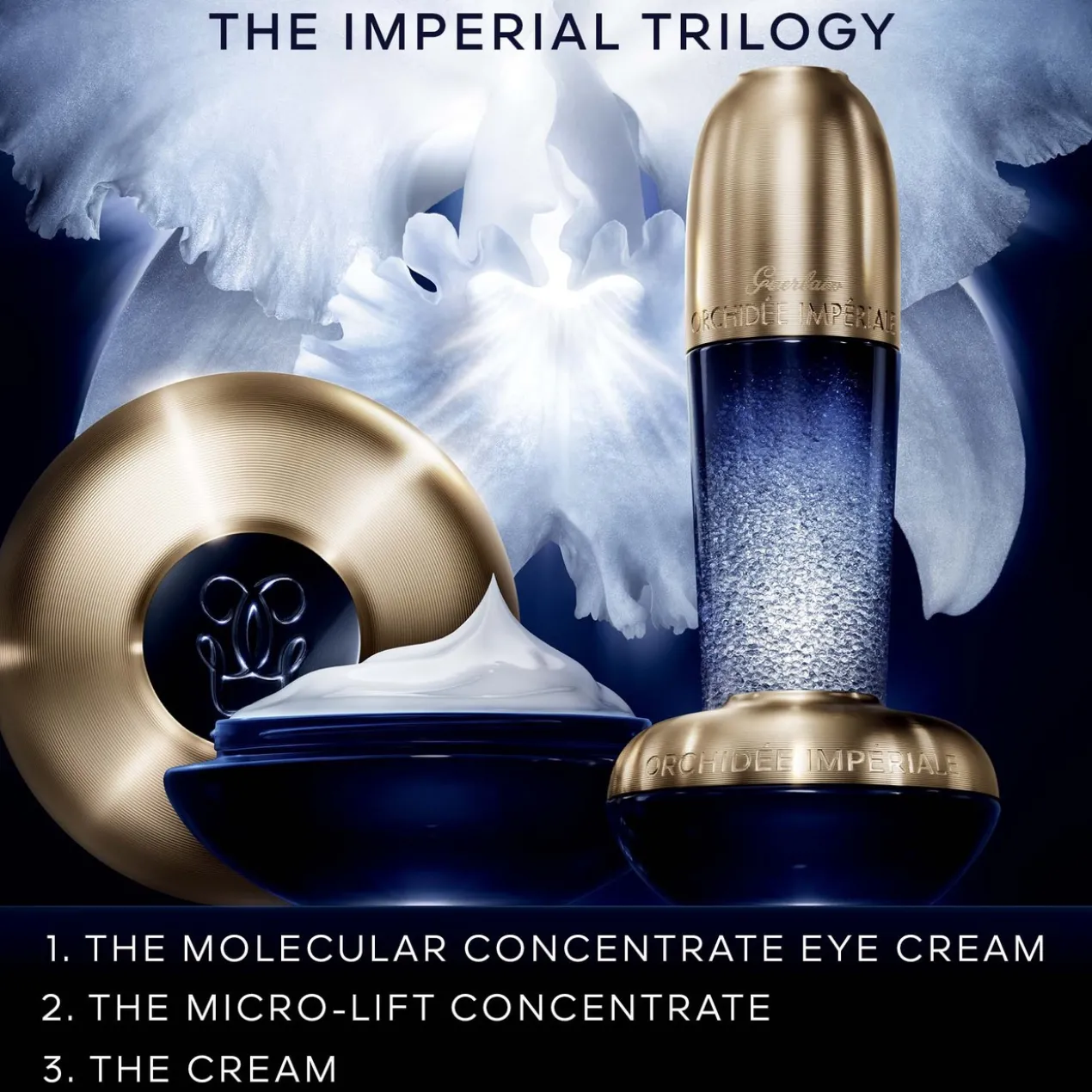 Orchidée Impériale La Creme Contorno de Olhos Concentrado Molecular