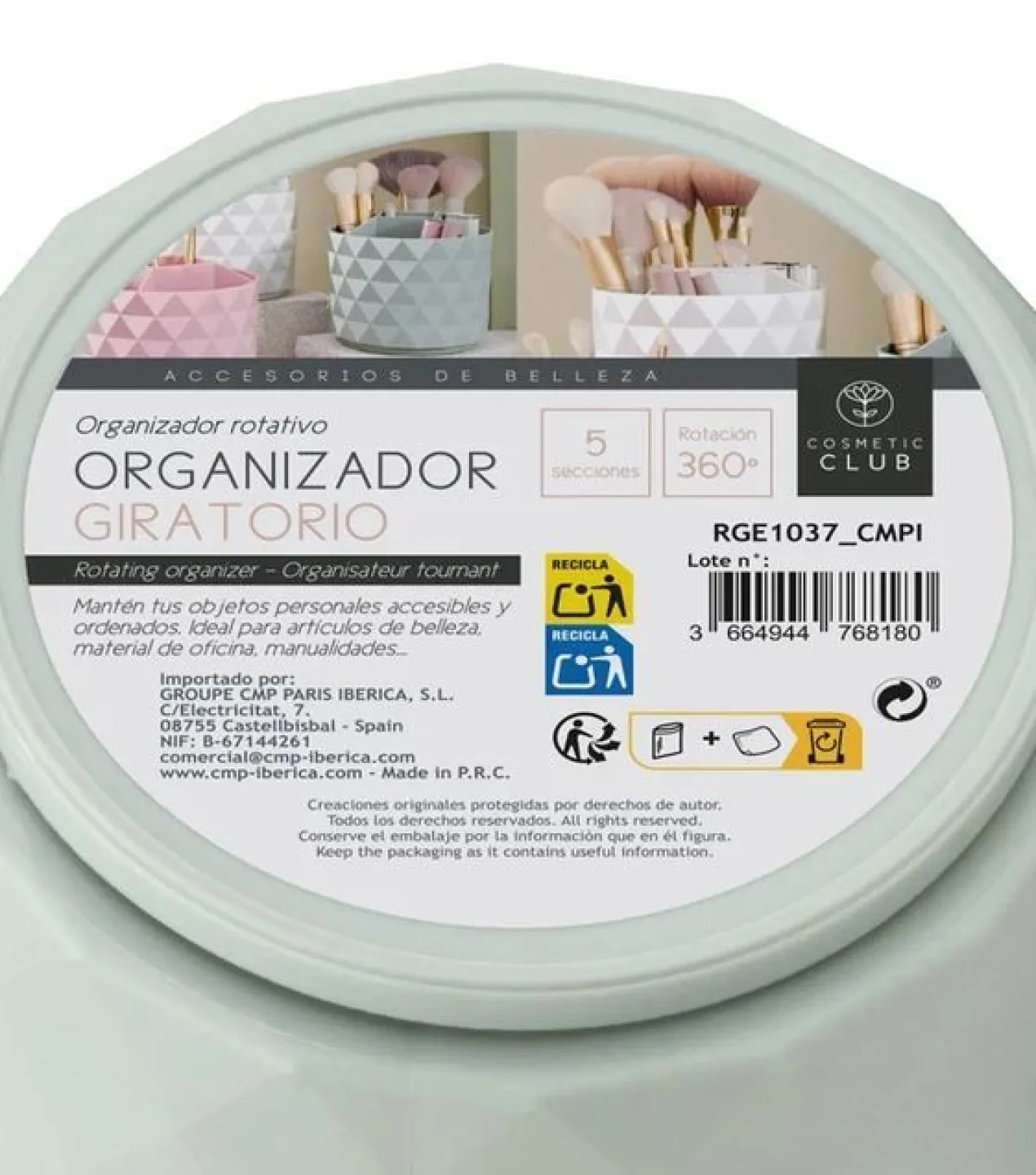 Organizador Giratório