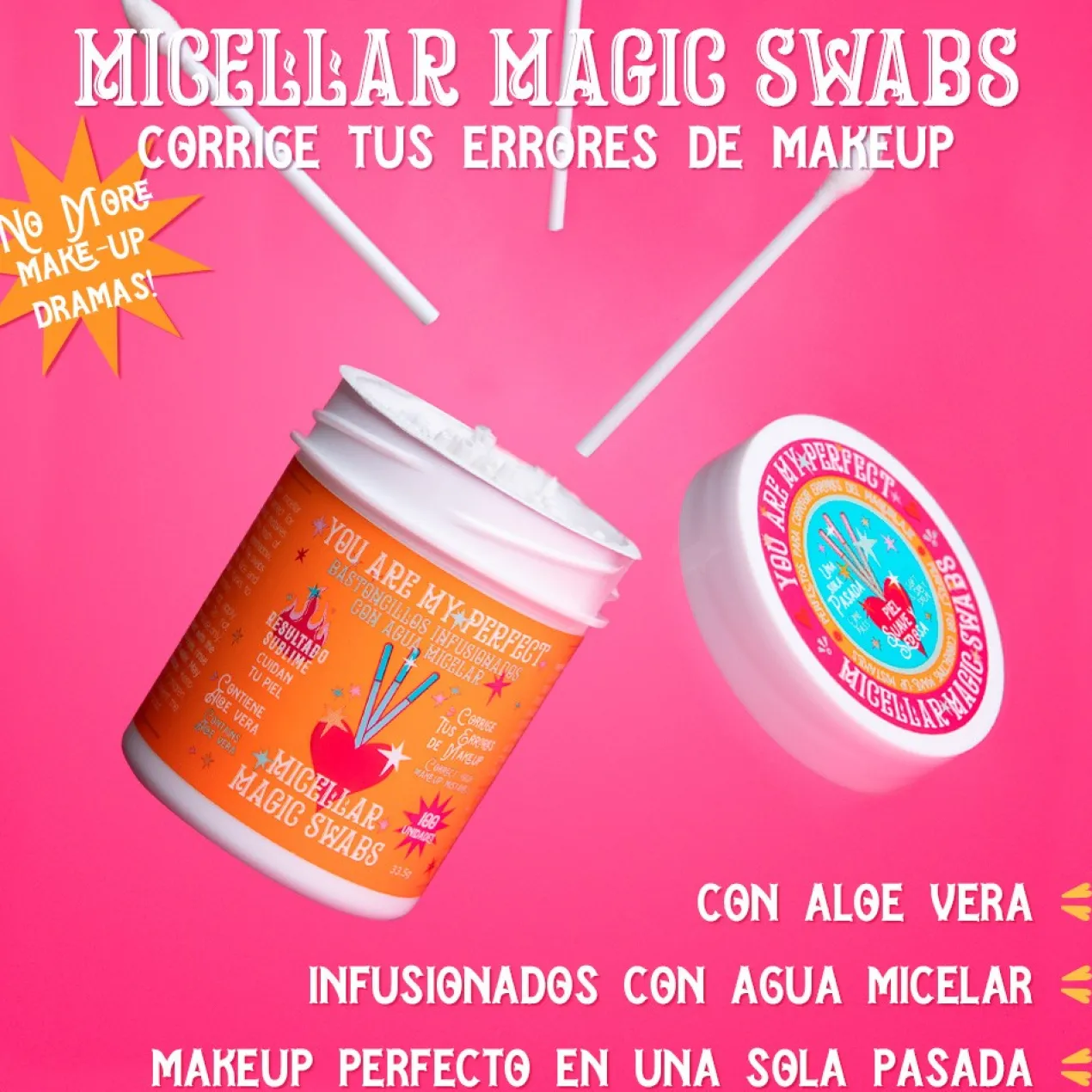 ou Are My Perfect Micellar Magic Swabs Cotonetes Desmaquilhantes