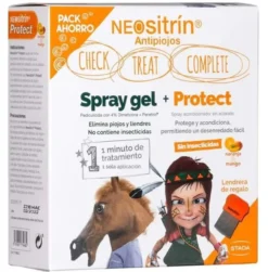 Pack Anti-Piolhos Spray Gel Tratamento + Protect Condicionador