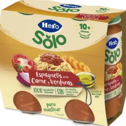 Pack Boião Esparguete com Carne e Legumes +10 Meses