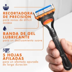 Pack Especial Champions League Gillette Fusion5 Máquina de Barbear