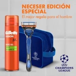Pack Especial Champions League Gillette Fusion5 Máquina de Barbear