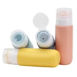Pack Frascos Silicone Com Bolsa