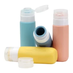 Pack Frascos Silicone Com Bolsa