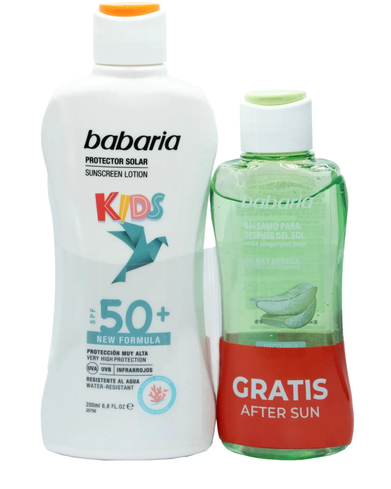 Pack Leite Protetor Solar Kids SPF50+ + After Sun Efeito Gelo