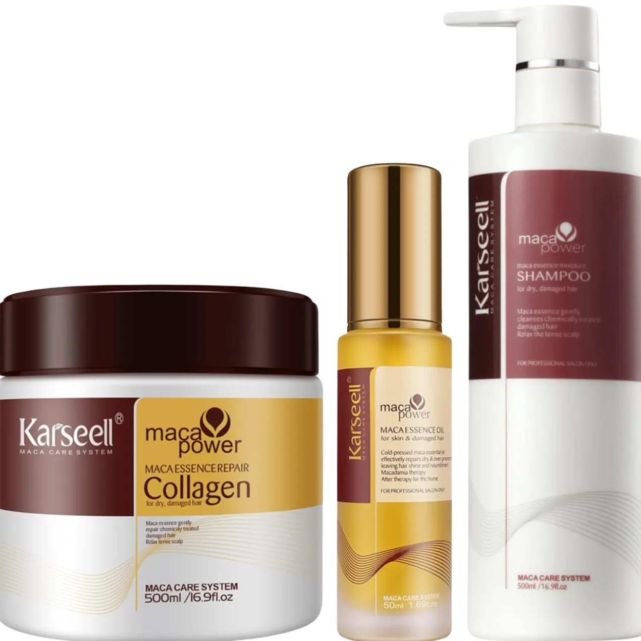 Pack Maca Power Tratamento Reparador