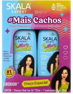 Pack Mais Caracóis Champô e Amaciador Caracóis