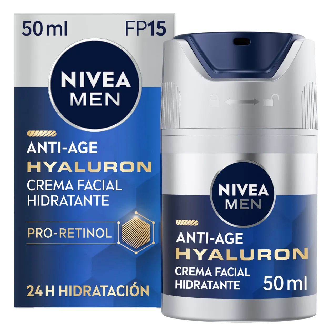 Pack Nivea Men Hyaluron Antienvelhecimento