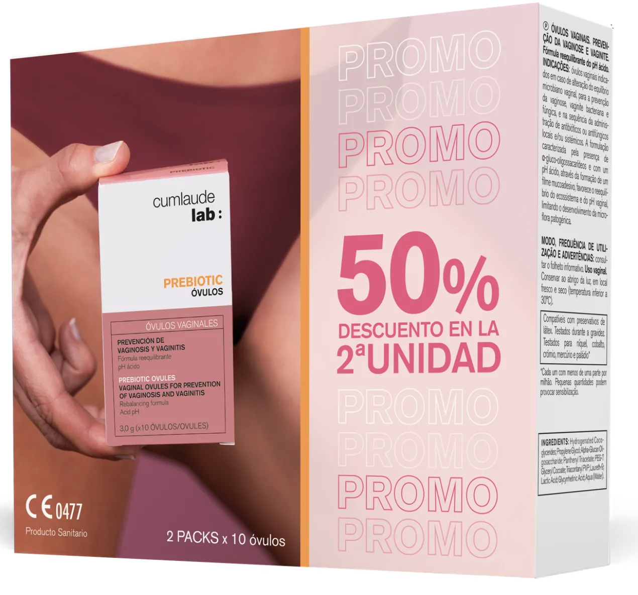 Pack Prebiotic Óvulos Vaginais
