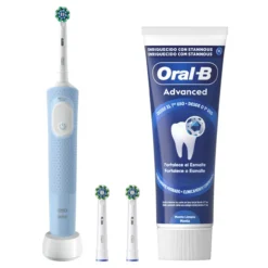 Pack Pro Vitality Escova de Dentes Elétrica + Pasta Dentífrica Advanced + Recargas