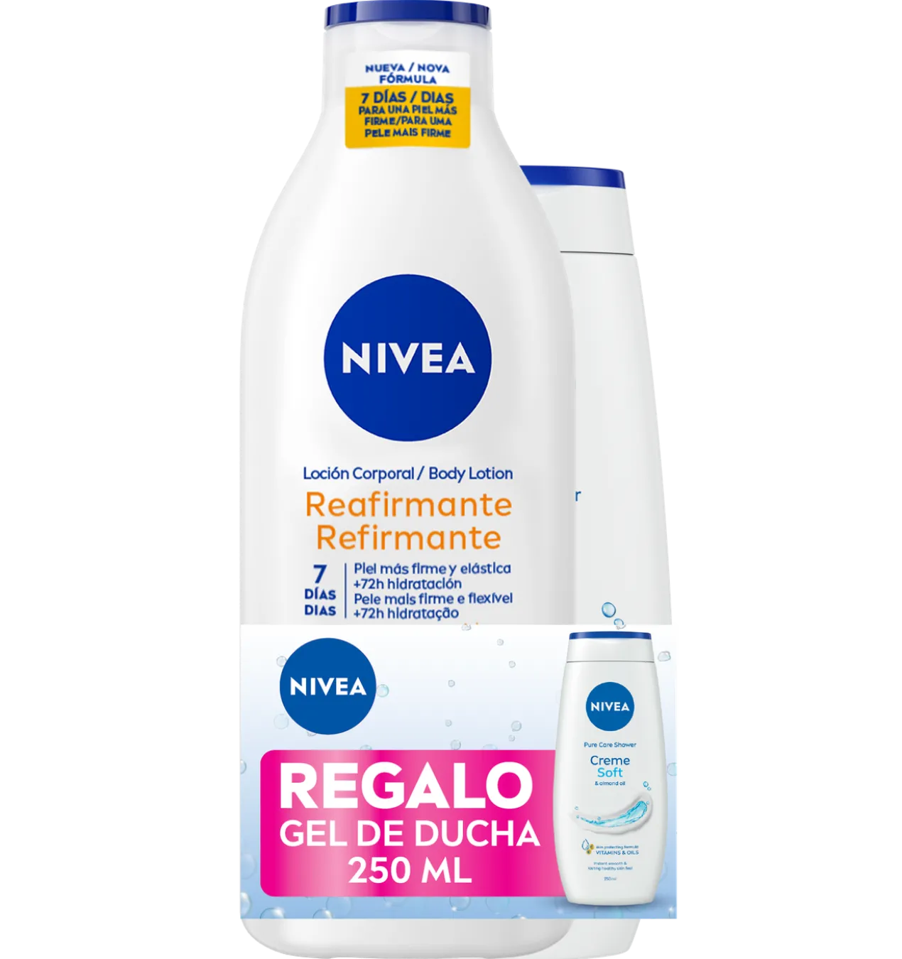 Pack Rotina Reafirmante Q10 Body Milk Pele Normal + Oferta Mini Gel Creme Soft