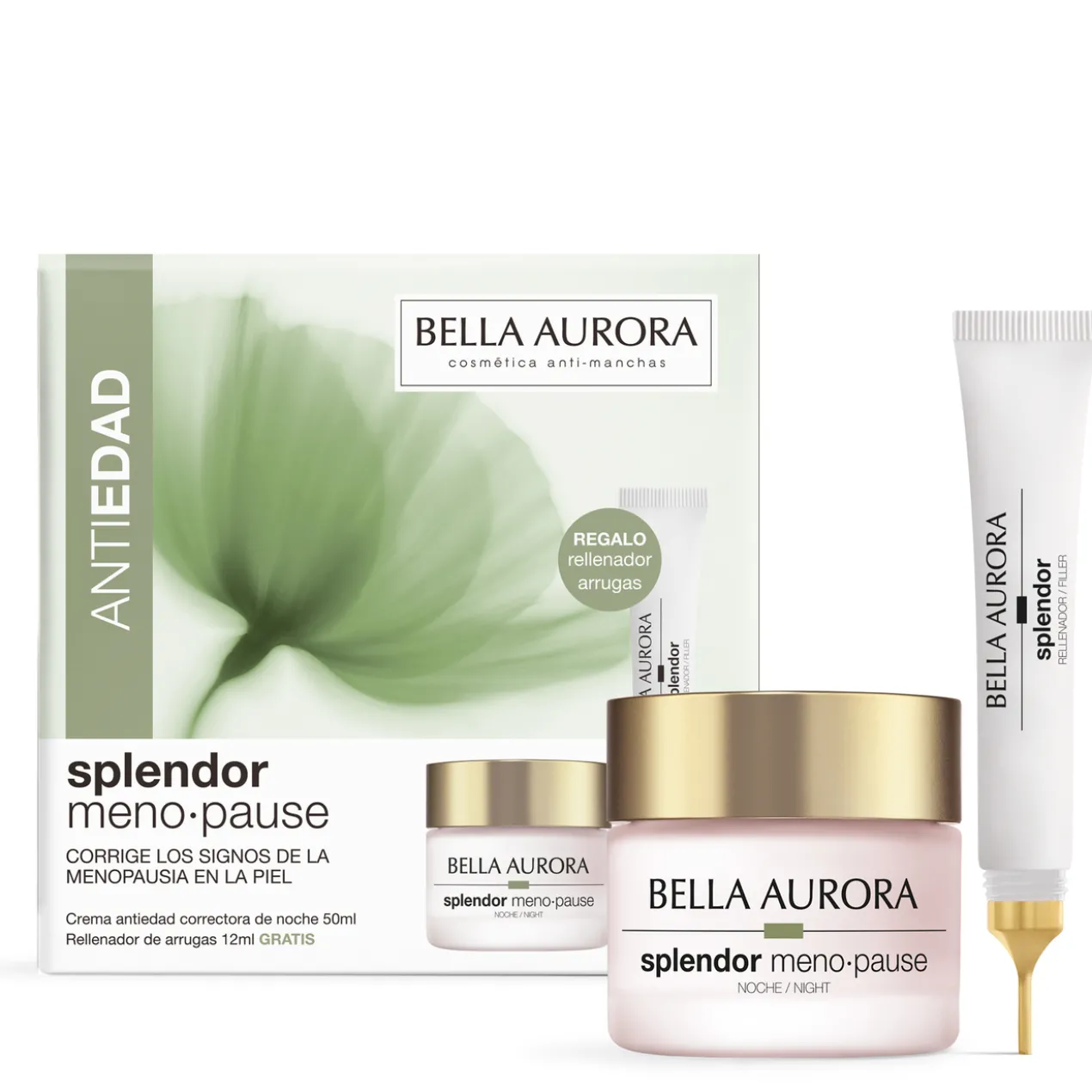 Pack Splendor Menopause Noite Creme + Preenchedor