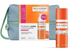 Pack Sun Fluido Solar SPF50 Pele Seca + Bolsa Jean