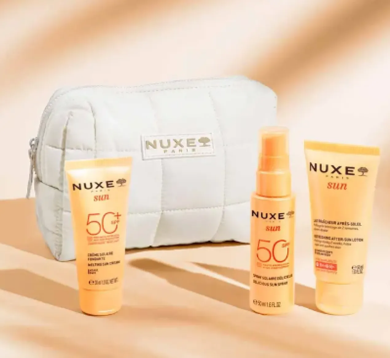 Pack Sun Mis Essenciais Creme Solar SPF50 + Spray + After Sun + Nécessaire