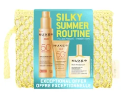 Pack Sun Rotina Sedosa Spray SPF50 + Creme SPF50 + Huile Ouro + Nécessaire