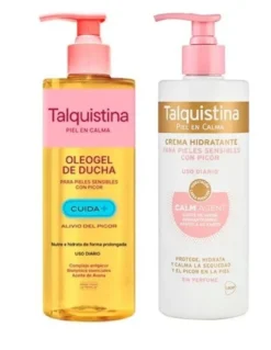 Pack Talquistina Óleo-gel de Duche + Creme Hidratante