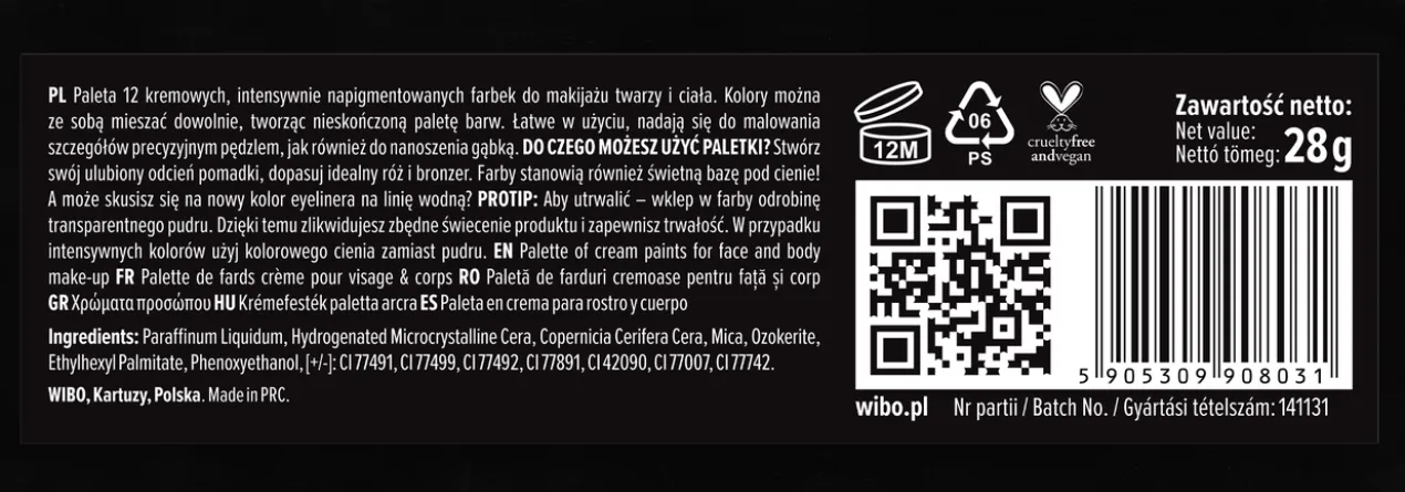 Paleta em Creme Art Has No Rules