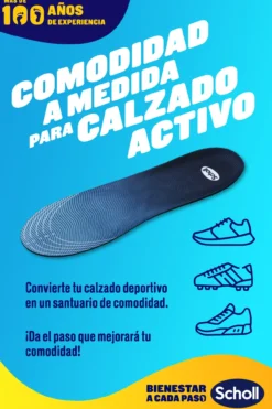 Palmilhas Gel Activ Sport Homem