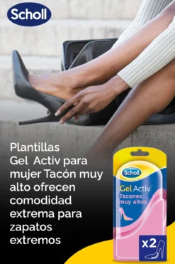 Palmilhas Gel Activ Tacão Muito Alto