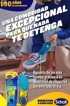 Palmilhas Gel Activ Uso Diário Mulher