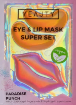 Paradise Punch Kit Patches para Olhos e Lábios