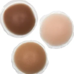 Par de Cobre-Mamilos em Silicone