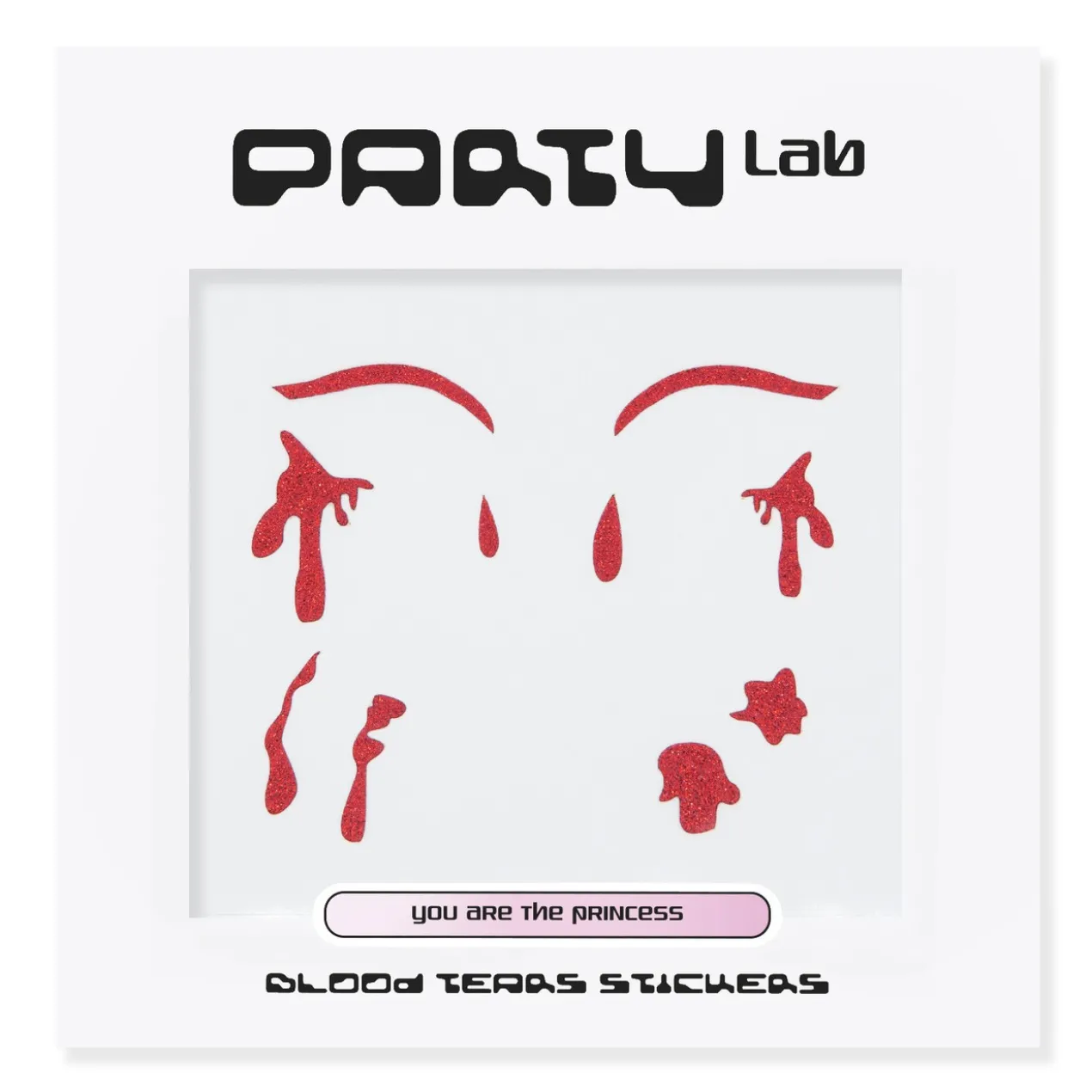 Party Lab Blood Tears Stickers