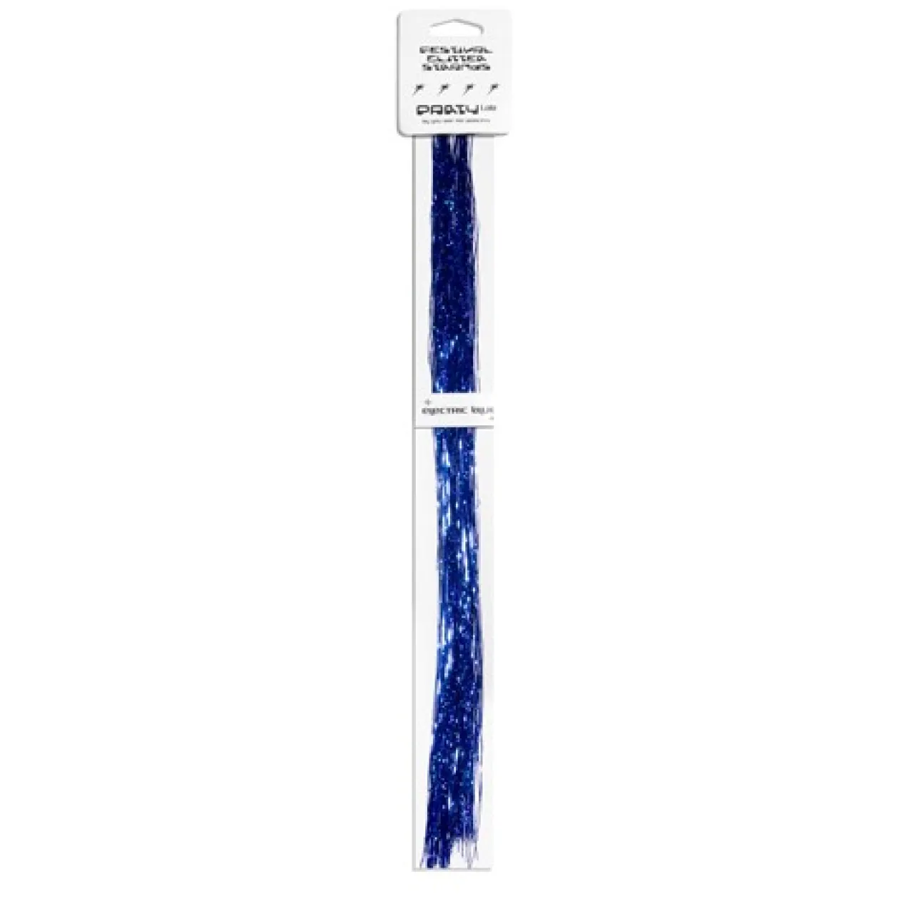 Party Lab Festival Glitter Strands Electric Blue