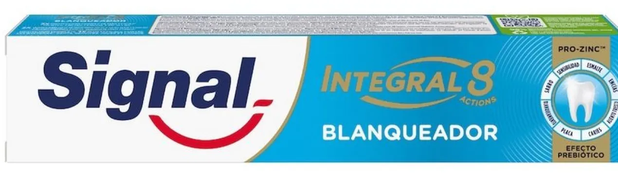 Pasta de Dentes Integral 8 Branqueadora