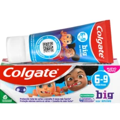 Pasta de Dentes para Crianças Big Kids Smiles 6-9 Anos