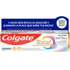 Pasta de Dentes Total Plaque Anti-Placa Expert Branqueadora