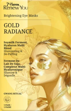 Patches Olhos Gold Radiance Renew You Hidrogel com Q10 e Ácido Hialurónico