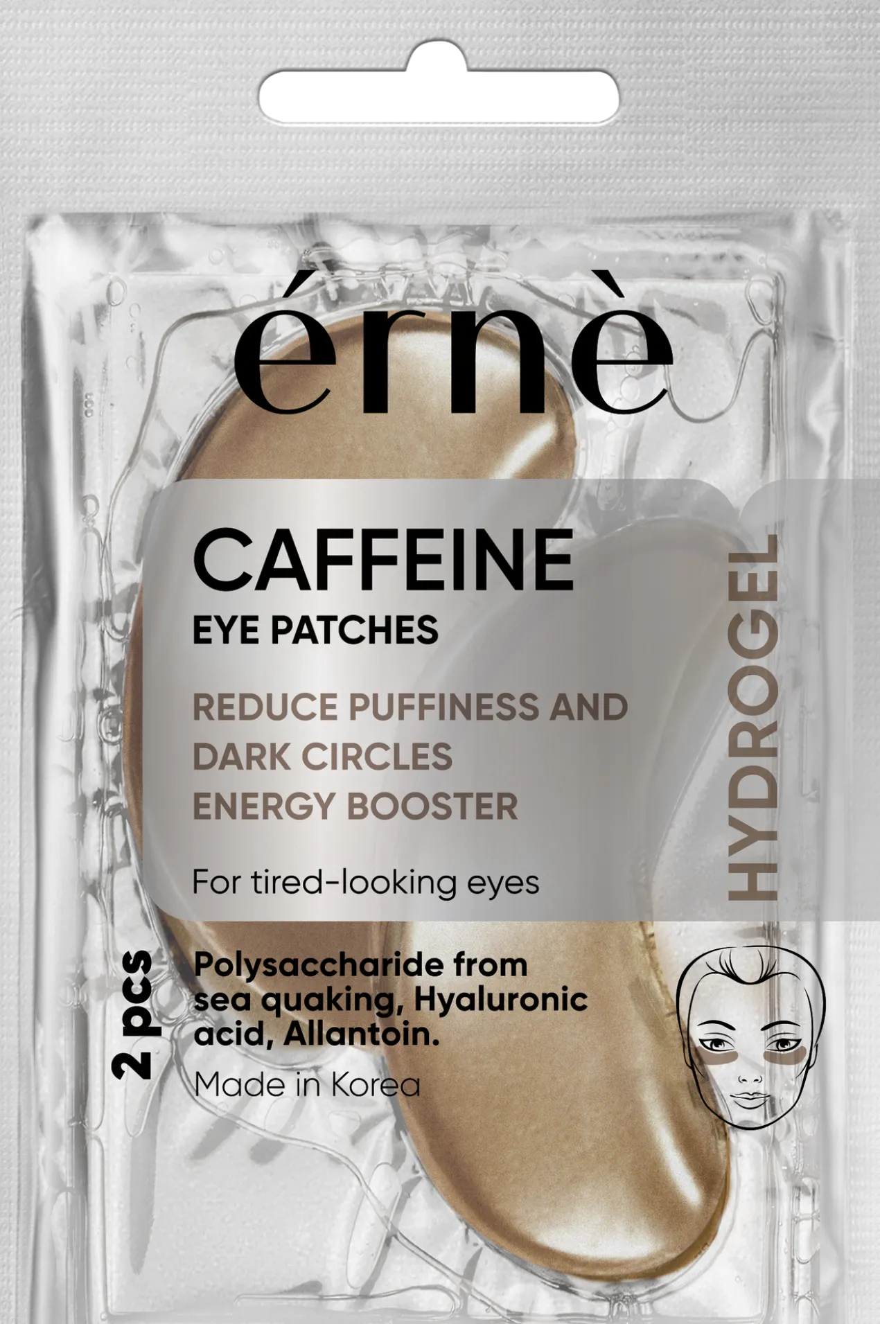 Patches para os Olhos com Cafeína e Ácido Hialurónico