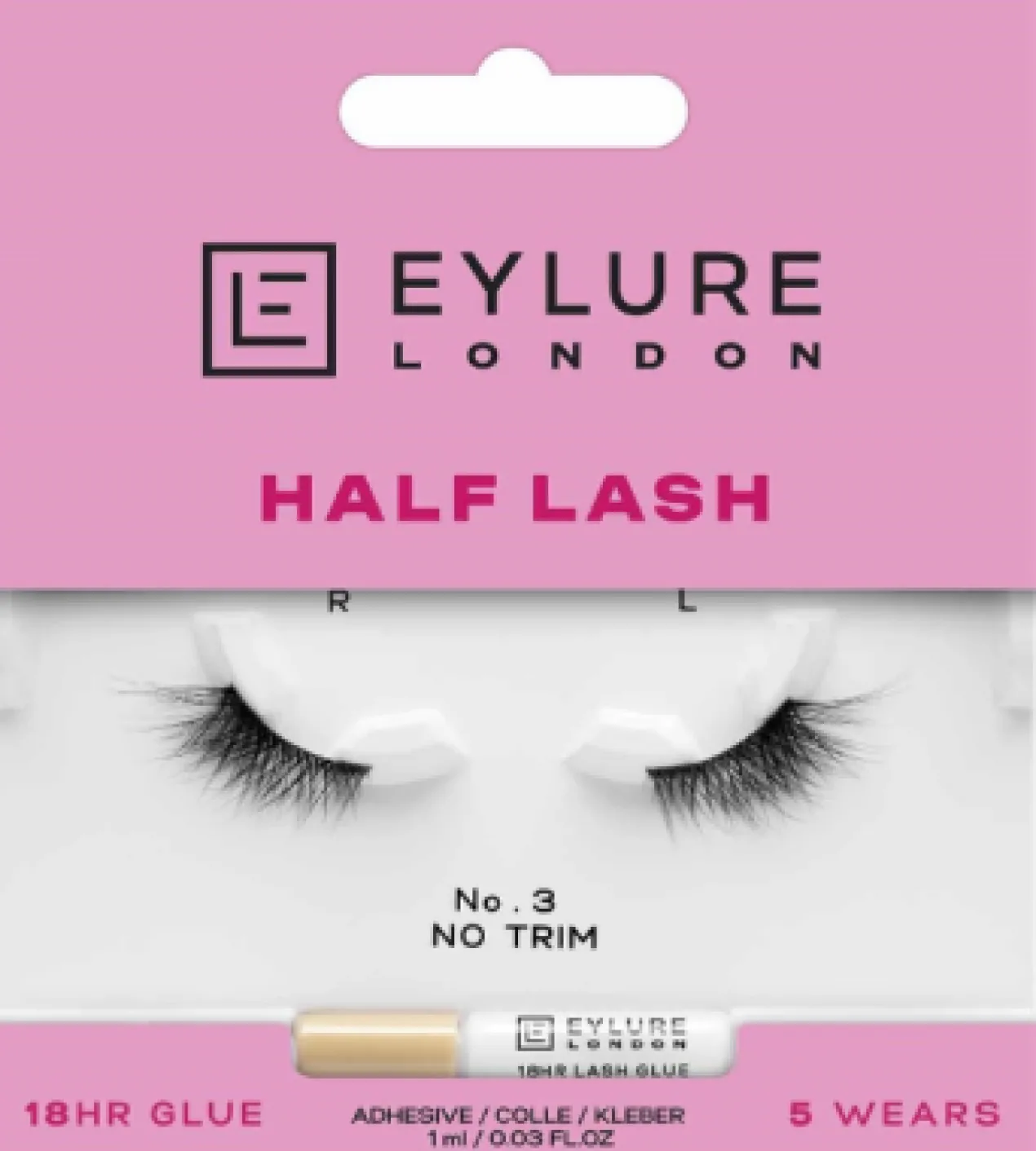Pestanas Postiças Half Lash Nº3