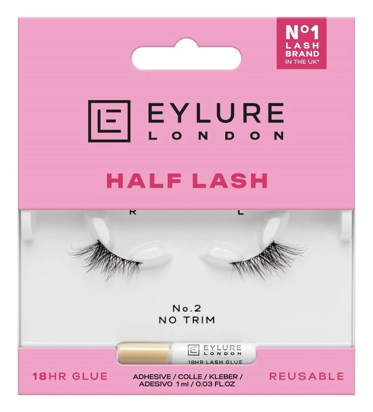Pestanas Postiças Half Lash Nº2