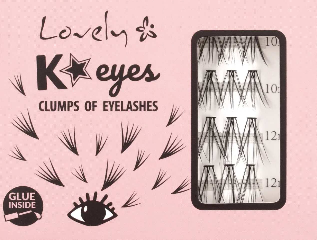 Pestanas Postiças K'Eyes Clumps