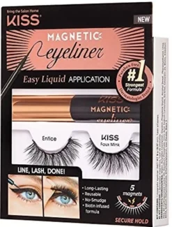 Pestanas Postiças Magnetic Eyeliner Eyelash Kit