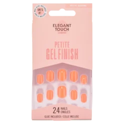 Petite Gel Finish Tulip Sunrise Unhas Postiças