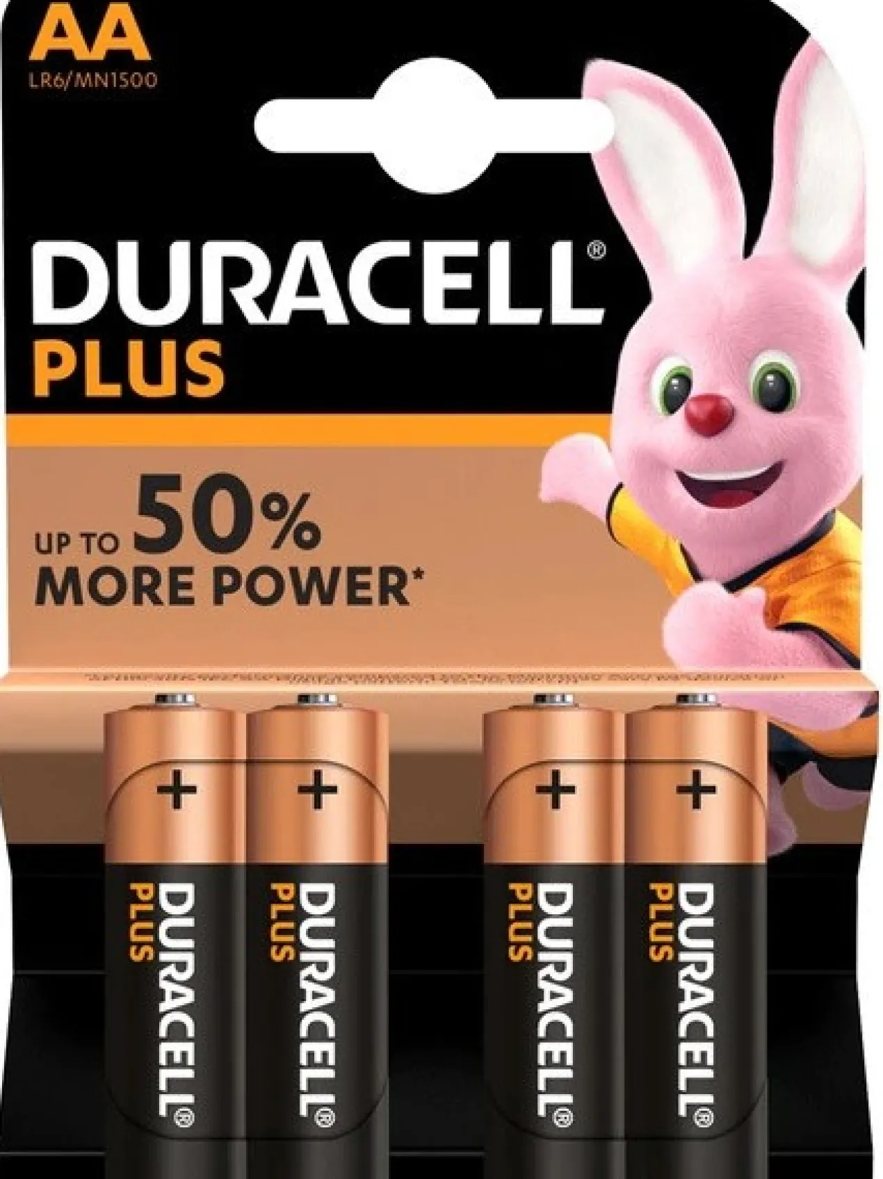 Pilhas Alcalinas Plus AA LR6/MN1500