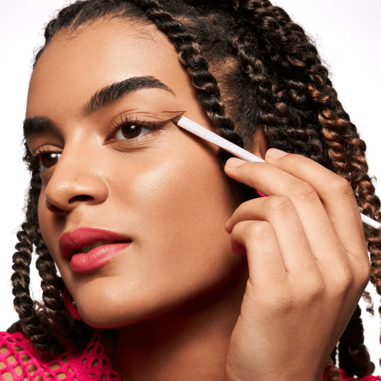 Pincel Delineador de Olhos
