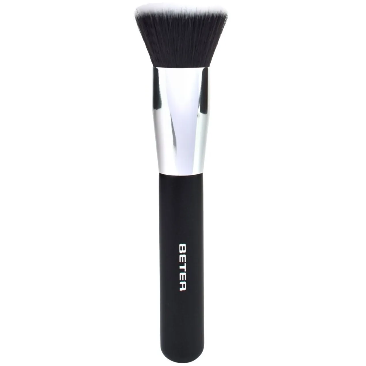 Pincel Plano Kabuki de Pelo Sintético