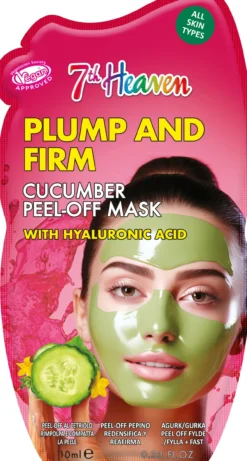Plump and Firm Máscara Peel-Off com Pepino e Ácido Hialurónico